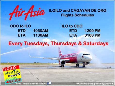 cagayan de oro to iloilo flight schedule|Flight Timetable .